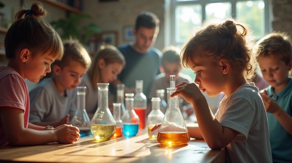 Éveillez la curiosité : ateliers scientifiques pour enfants