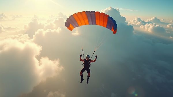 Explorer des émotions inédites grâce à un saut en parachute